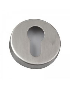 Cilinder rozet rvs, rond