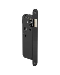 Zwarte smaldeur loopslot 174 mm 