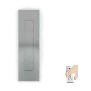 Schuifdeurkom gesloten (indruk) rechthoekig 155x45mm 