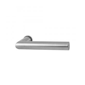 Deurkruk rvs type Toledo met rond minimal rozet